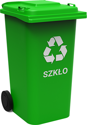 Pojemnik na szkło