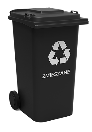 Pojemnik na odpady zmieszane